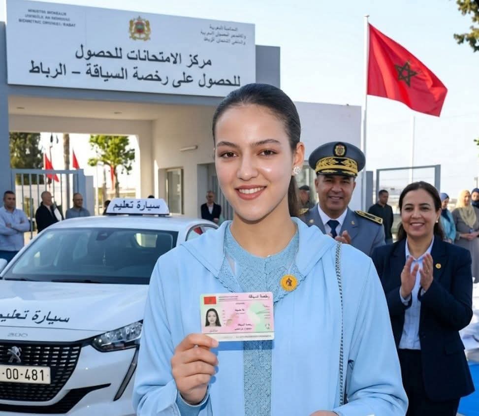 اجتياز الأميرة للا خديجة لاختبار السياقة يثير تفاعلاً واسعًا ويعزز ثقافة المسؤولية لدى الشباب.