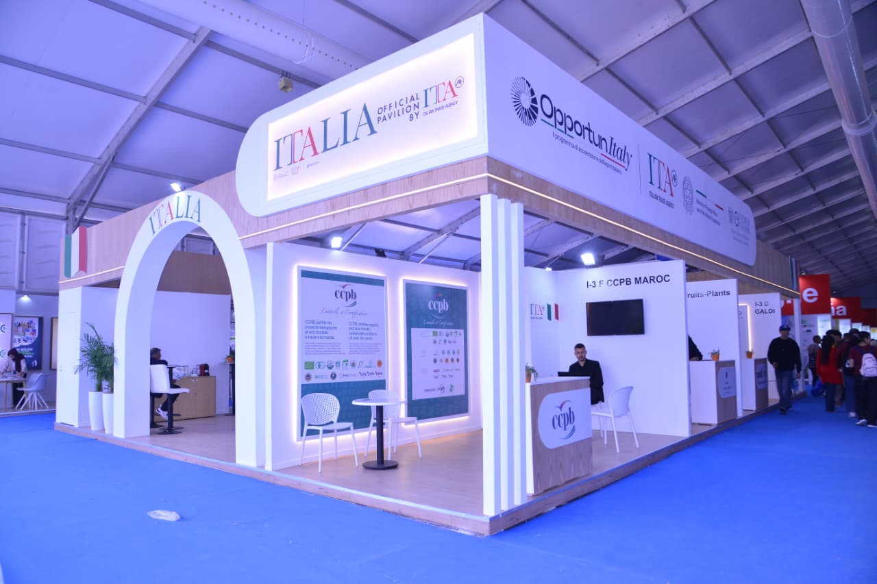 الجناح الإيطالي في الملتقى الدولي للفلاحة بالمغرب 2026 يسلّط الضوء على التميّز التكنولوجي الإيطالي في خدمة سلسلة القيمة الفلاحية