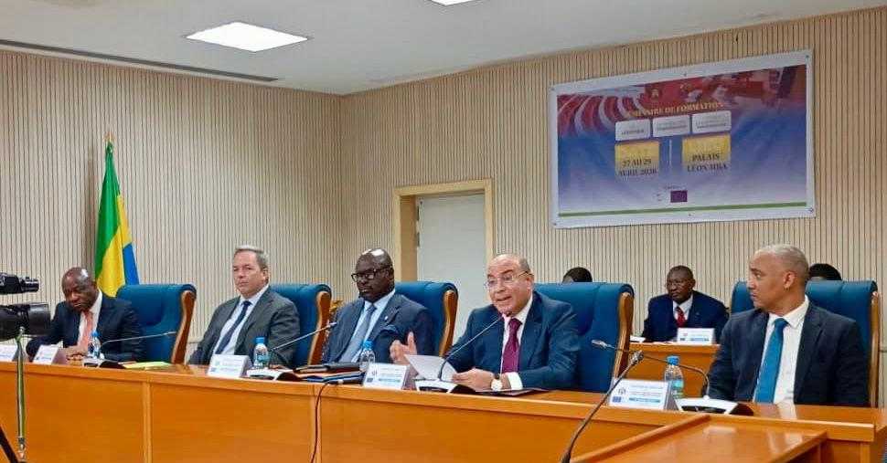 السيد محمد غياث يستعرض تجربة البرلمان المغربي في الرقمنة ويؤكد عمق الشراكة مع الغابون