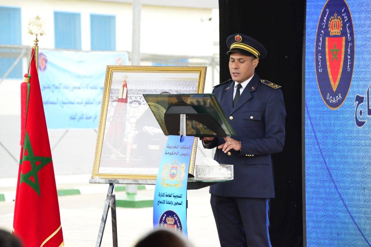 اسرة السجن المحلي تولال 2 تحتفل بالذكرى 18 لتأسيس المندوبية العامة لإدارة السجون وإعادة الإدماج