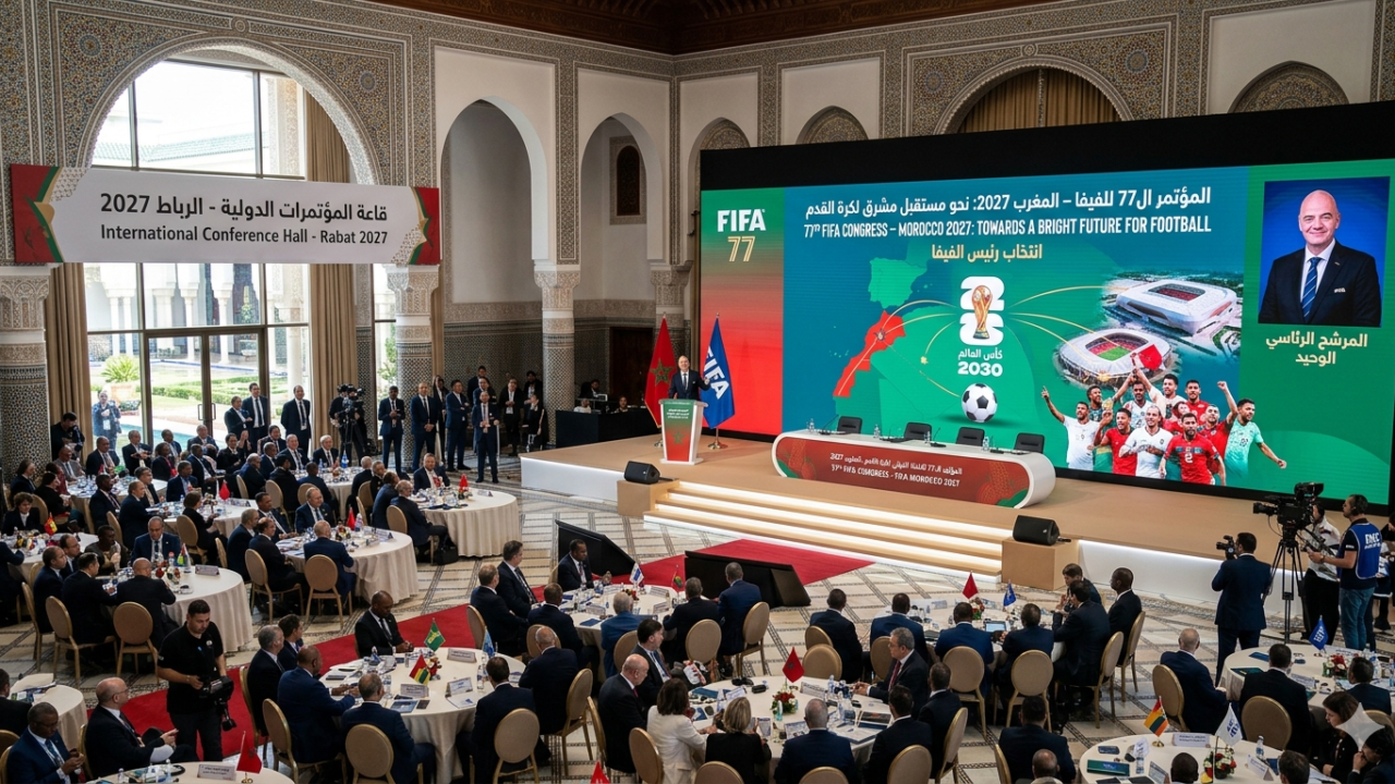 اختيار المغرب لاحتضان مؤتمر الفيفا 2027 يعكس الثقة الدولية في قدراته التنظيمية