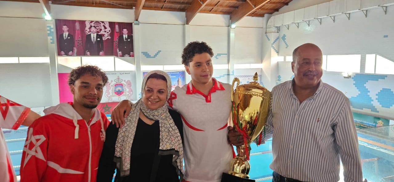من عاصمة النخيل مراكش جمعية النادي الرياضي المكناسي للسباحة تتوج بالكاس الغالية وتعانق المجد من عاصمة النخيل مراكش جمعية النادي الرياضي المكناسي للسباحة تتوج بالكاس الغالية وتعانق المجد