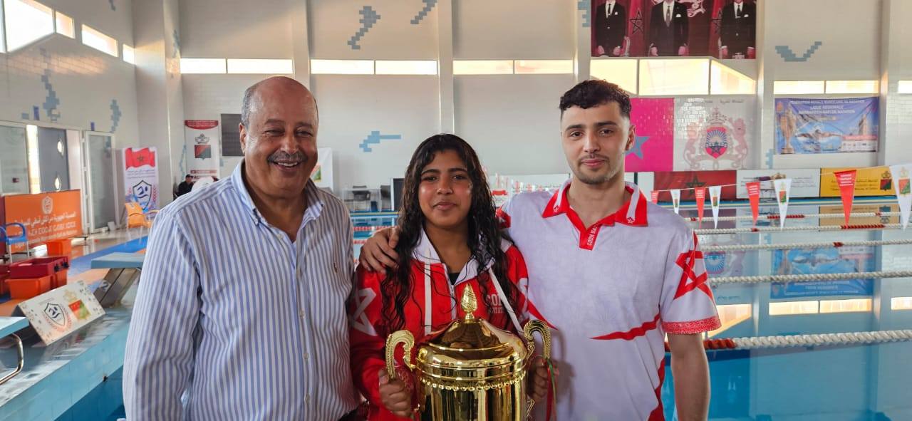 من عاصمة النخيل مراكش جمعية النادي الرياضي المكناسي للسباحة تتوج بالكاس الغالية وتعانق المجد من عاصمة النخيل مراكش جمعية النادي الرياضي المكناسي للسباحة تتوج بالكاس الغالية وتعانق المجد