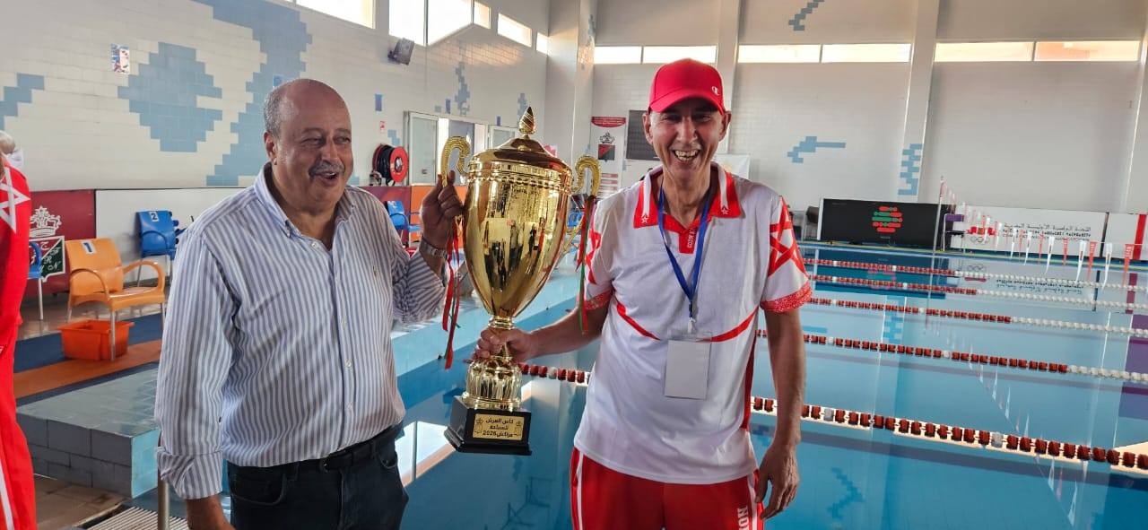 من عاصمة النخيل مراكش جمعية النادي الرياضي المكناسي للسباحة تتوج بالكاس الغالية وتعانق المجد من عاصمة النخيل مراكش جمعية النادي الرياضي المكناسي للسباحة تتوج بالكاس الغالية وتعانق المجد