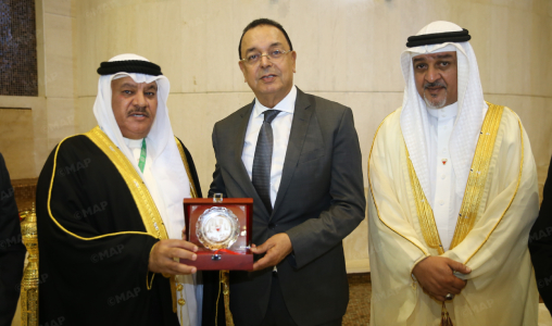 نائب رئيس مجلس المستشارين يستقبل رئيس الاتحاد الكشفي للبرلمانيين العرب