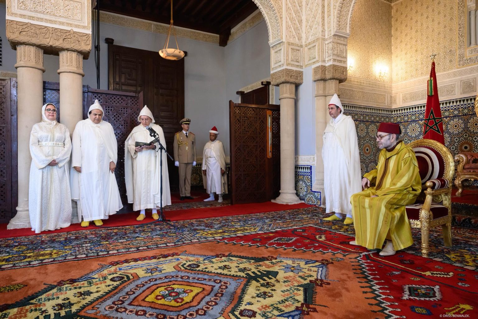 جلالة الملك يستقبل رئيس المجلس الأعلى للسلطة القضائية
