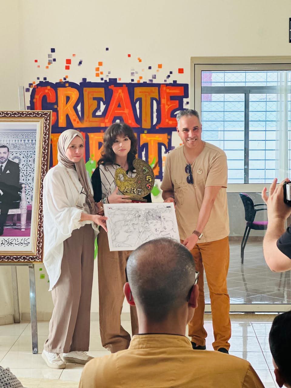رواد مؤسسة التفتح الفني والأدبي بالحسيمة تنخرط في برنامج رواد مؤسسة التفتح الفني والأدبي بالحسيمة تنخرط في برنامج