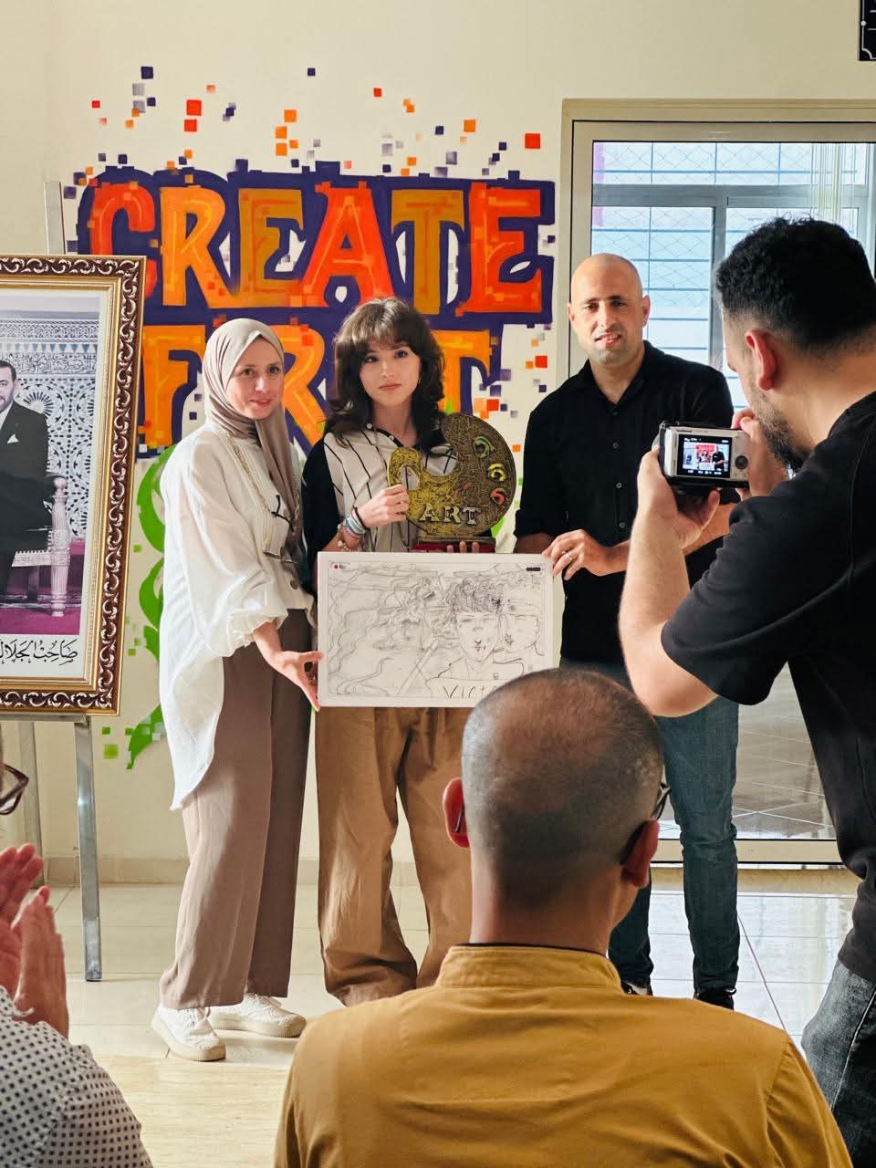رواد مؤسسة التفتح الفني والأدبي بالحسيمة تنخرط في برنامج رواد مؤسسة التفتح الفني والأدبي بالحسيمة تنخرط في برنامج