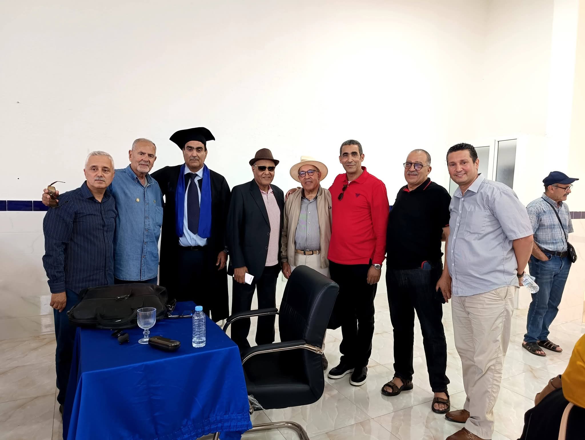 تهنئة بمناسبة نيل شهادة الماستر