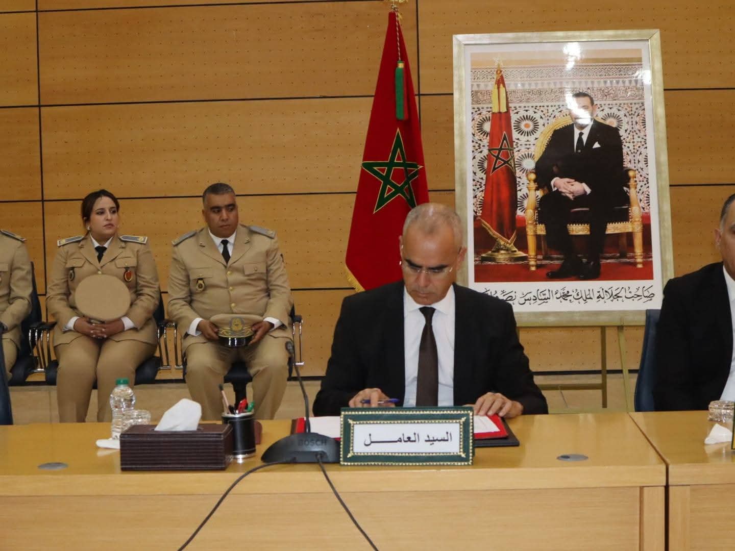 عامل إقليم جرسيف يشرف على تنصيب رجال السلطة الجدد ويدعو إلى ترسيخ إدارة القرب وخدمة المواطن