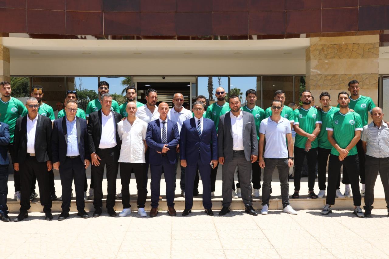عامل إقليم تازة يستقبل مكونات فريقي القدس الرياضي التازي والجمعية الرياضية التازية لكرة القدم عامل إقليم تازة يستقبل مكونات فريقي القدس الرياضي التازي والجمعية الرياضية التازية لكرة القدم