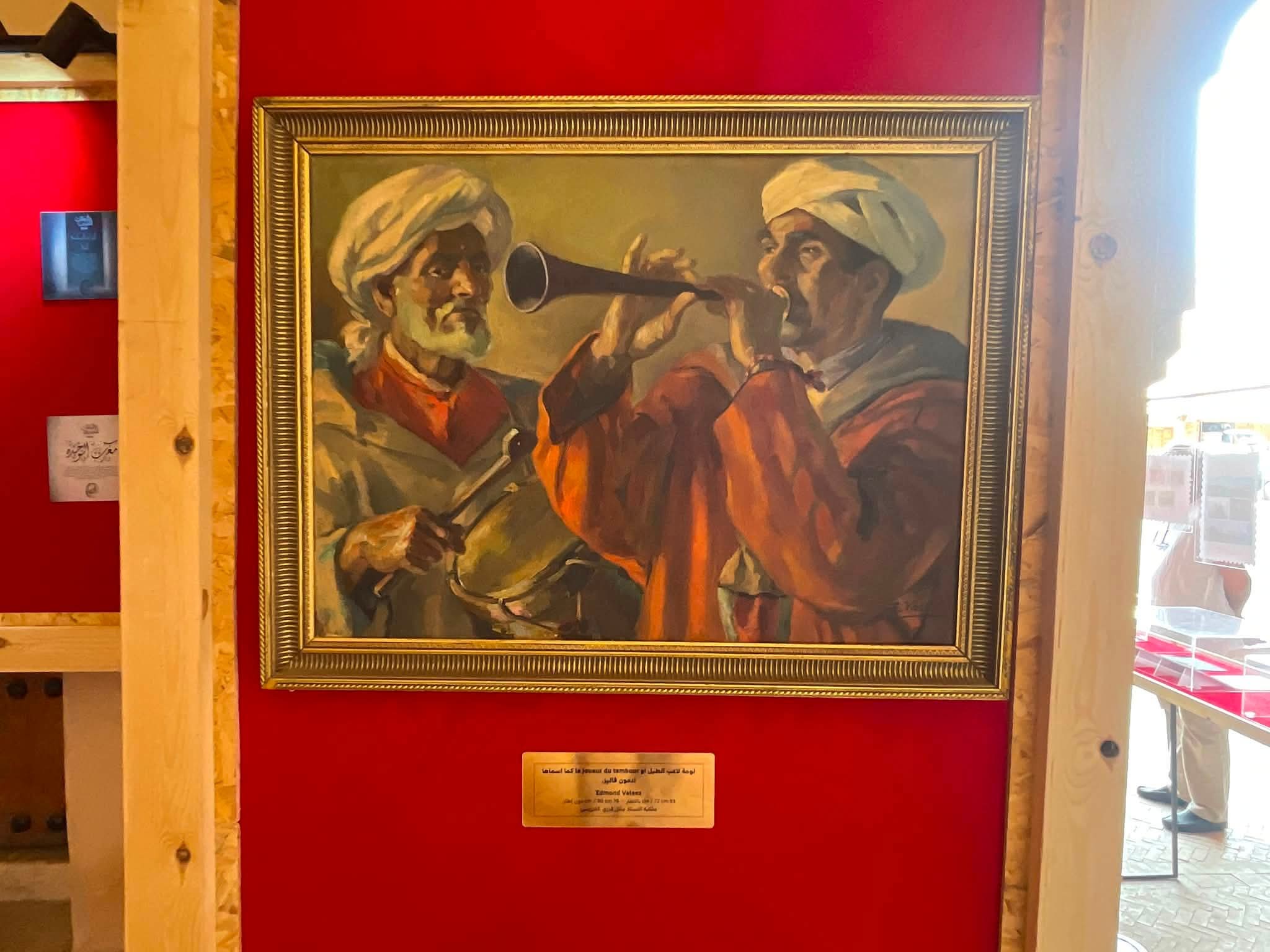 لوحات فنية عظيمة شارك بهم الاستاذ  جلال فززي الإدريسي بمعرض باب منصور لعلج في اطار فعاليات مهرجان عيساوة ايقاعات و مقامات عالمية