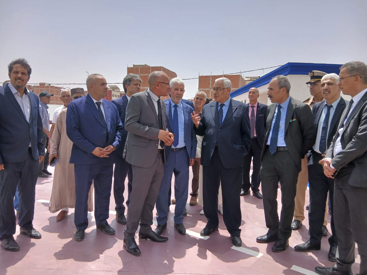 انطلاق عملية تأهيل الأحياء الناقصة التجهيز بمكناس تحت إشراف السيد عامل عمالة مكناس