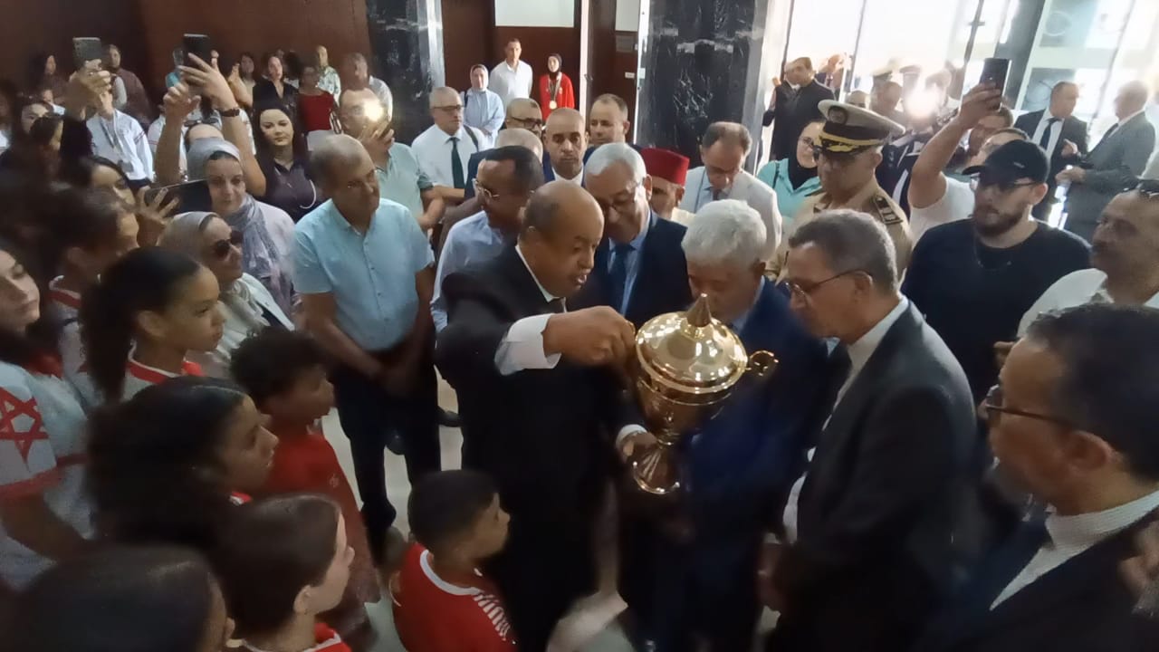 عامل عمالة مكناس يستقبل المتوجين في الرياضة بمكناس عامل عمالة مكناس يستقبل المتوجين في الرياضة بمكناس