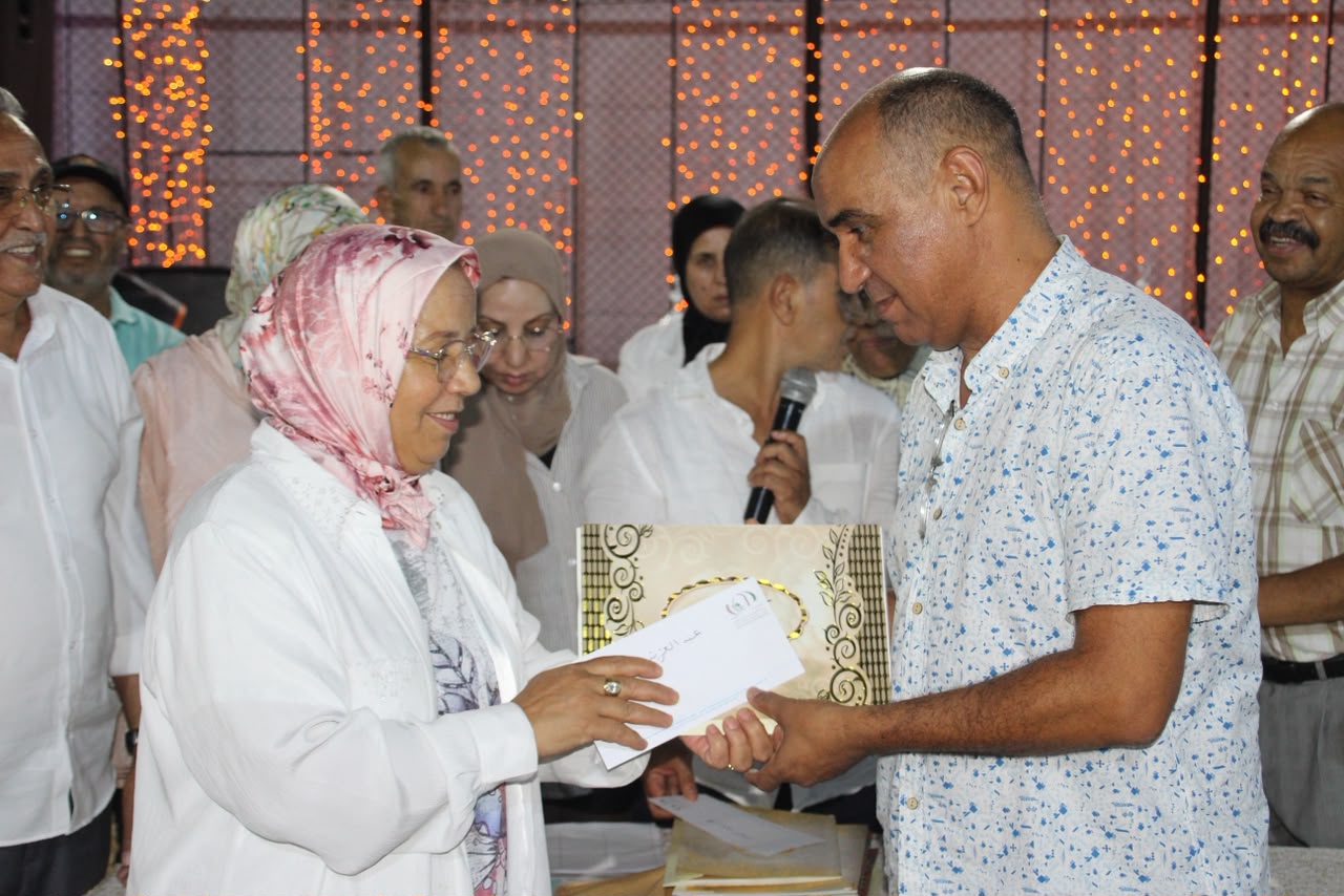 جمعية الاعمال الاجتماعية لموظفي جماعة مكناس تحتفل بالذكرى 27 لعيد العرش المجيد وتكرم 100  من المتقاعدات و المتقاعدين