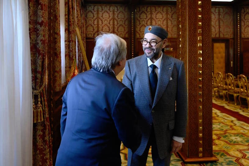 برقية تهنئة إلى جلالة الملك من الأمين العام لمنظمة الأمم المتحدة بمناسبة عيد العرش المجيد