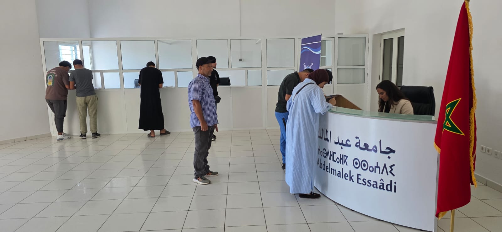 عملية التسجيل متواصلة بكلية العلوم القانونية والسياسية بالحسيمة عملية التسجيل متواصلة بكلية العلوم القانونية والسياسية بالحسيمة