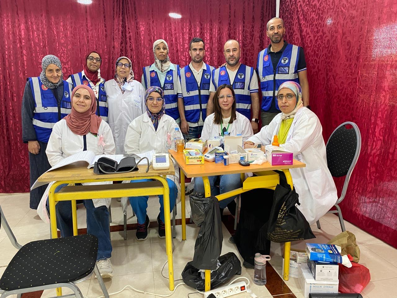 حملة طبية مجانية بمكناس للكشف المبكر عن داء السكري وضغط الدم..