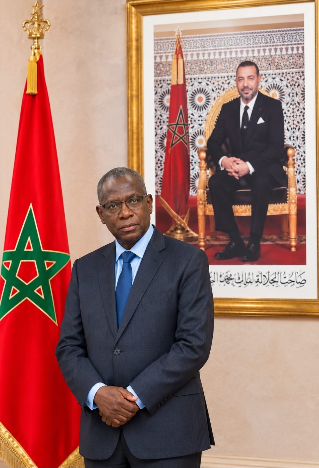 شباب الجالية المغربية ببروكسيل ينوهون بجهود الأستاذ صلاح الداهية في إنجاح الزيارة الوطنية لمدينة العيون المغربية 