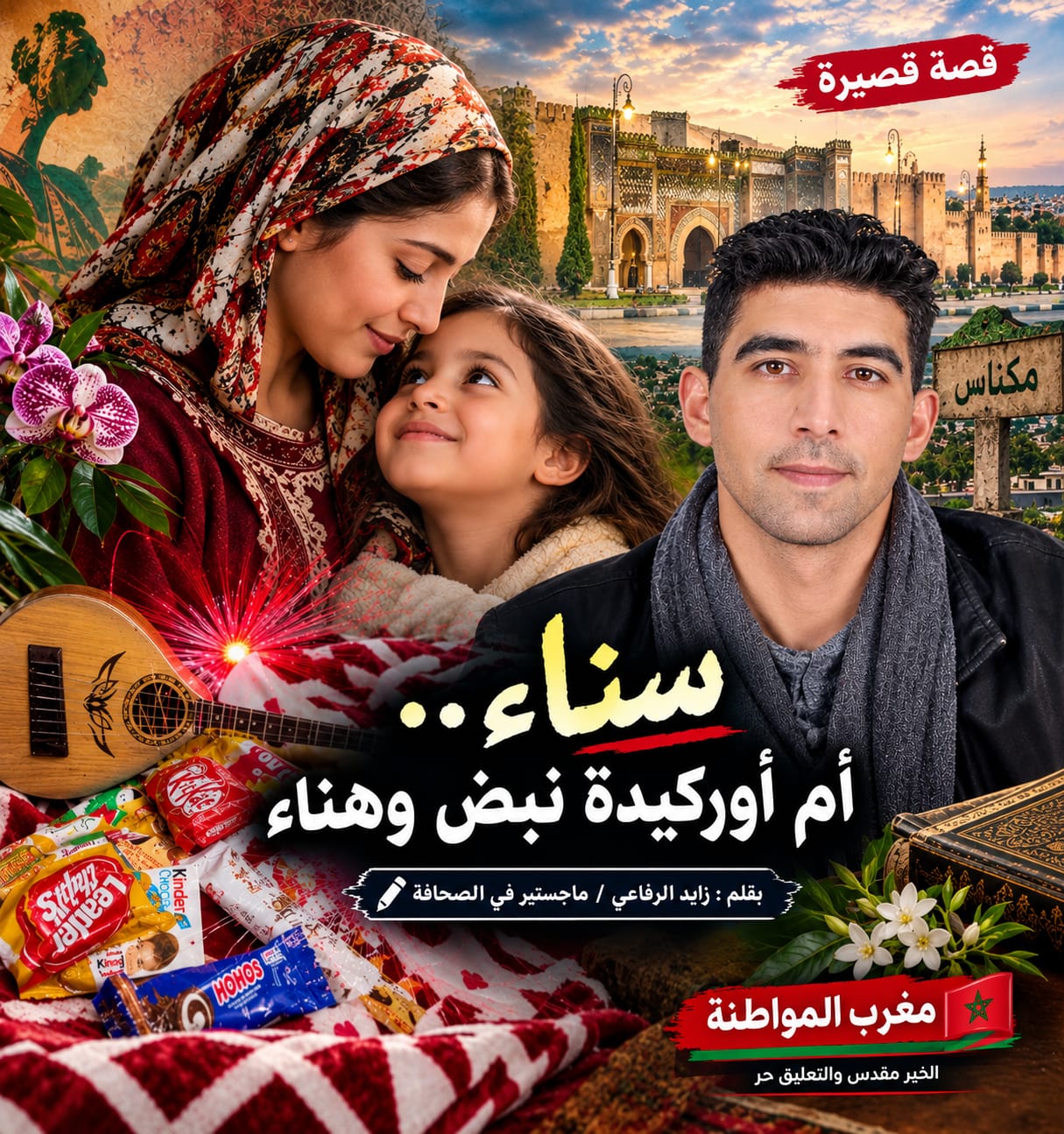 سناء.. أم أوركيدة نبض وهناء [قصة]
