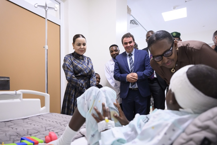 صاحبة السمو الملكي الأميرة للا أسماء والسيدة الأولى لرواندا تطلقان بكيغالي المرحلة الخامسة من برنامج “متحدون، نسمع بشكل أفضل” وتدشنان أول مركز للتشخيص والتأهيل السمعي بهذا البلد صاحبة السمو الملكي الأميرة للا أسماء والسيدة الأولى لرواندا تطلقان بكيغالي المرحلة الخامسة من برنامج “متحدون، نسمع بشكل أفضل” وتدشنان أول مركز للتشخيص والتأهيل السمعي بهذا البلد